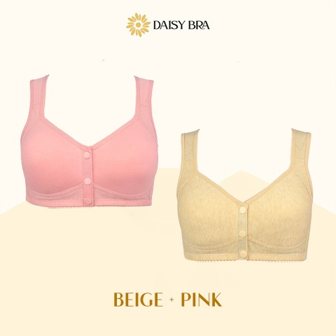 Daisy Bra - LAST DAY SALE 80% OFF - Comfortable & Convenient Front Button Bra
