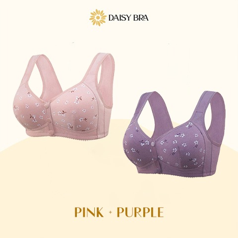 Daisy Bra - LAST DAY SALE 80% OFF - Comfortable & Convenient Front Button Bra