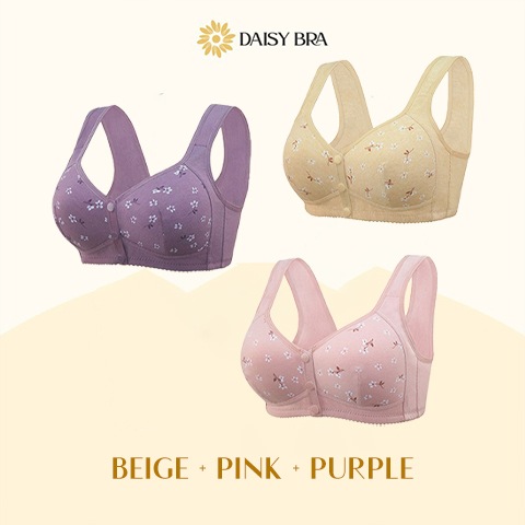 Daisy Bra - LAST DAY SALE 80% OFF - Comfortable & Convenient Front Button Bra