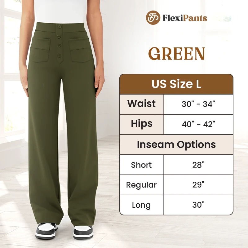 FlexiPants – Women’s Casual High Waist Stretch Pants