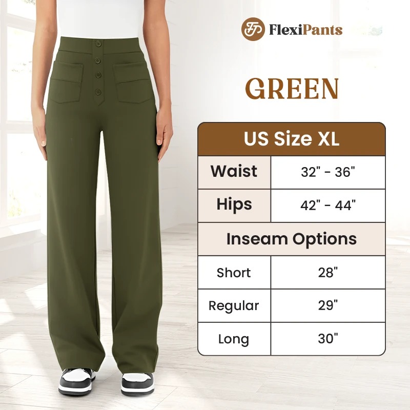 FlexiPants – Women’s Casual High Waist Stretch Pants