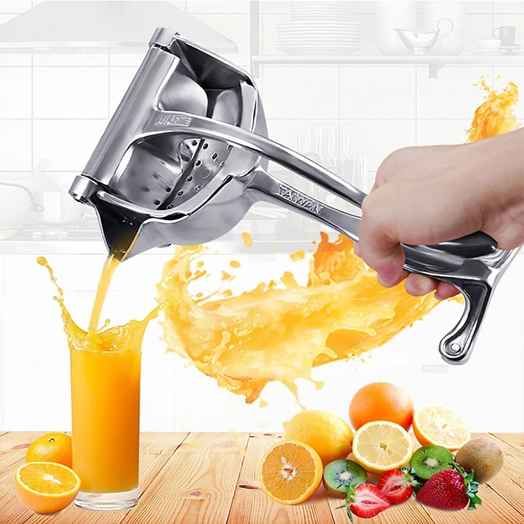 🍊✨ Aluminum Alloy Fresh Fruit Juice Extractor | Manual Fruit Squeezer for Healthy, Fresh Juices