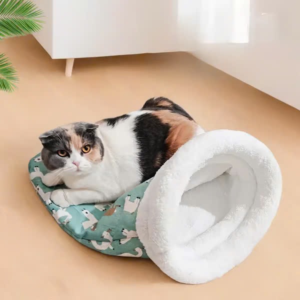 🔥Last Day 49% OFF - 🐾Cozy Pet Nest for Small Cats and Dogs