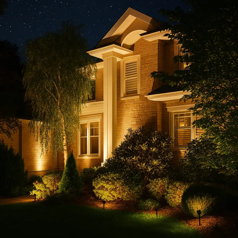 CreativeLighting™ Solar Powered Garden Spotlight | Waterproof Auto On/Off Outdoor LED Accent Light
