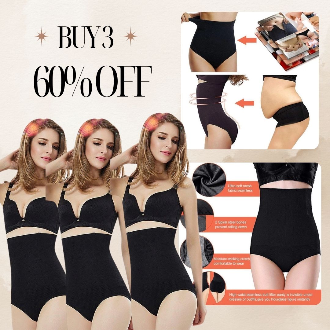 High Waist Tummy Control Shapewear Panties