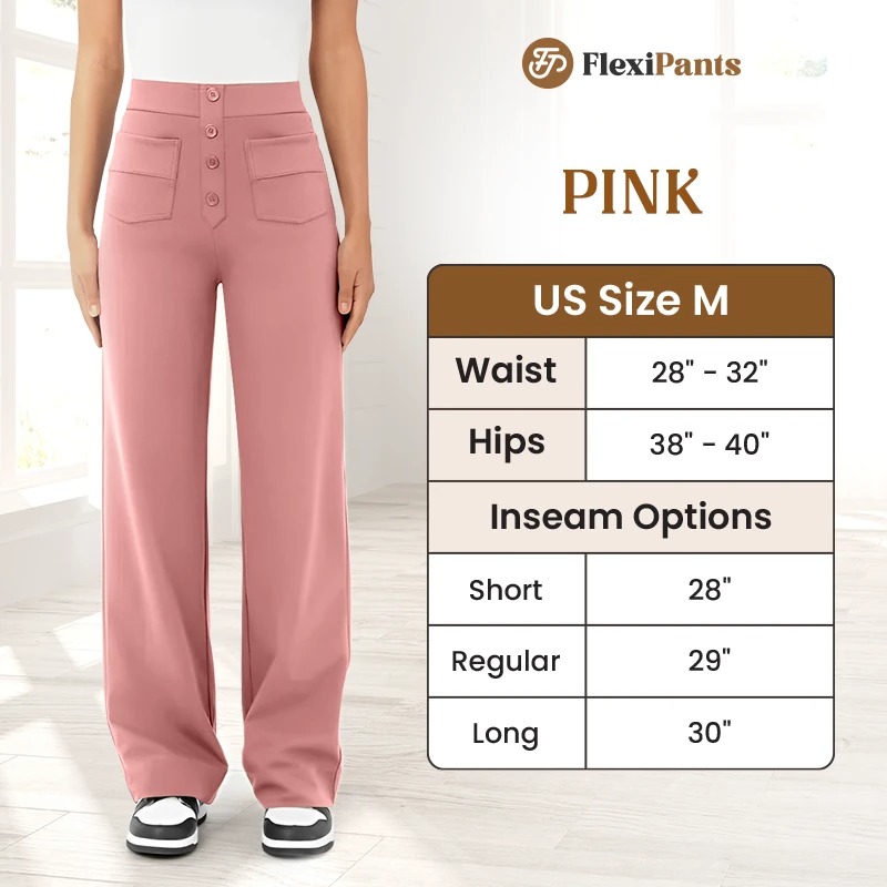 FlexiPants – Women’s Casual High Waist Stretch Pants