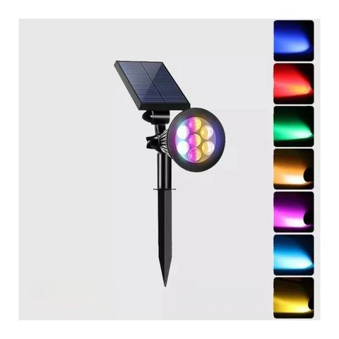 CreativeLighting™ Solar Powered Garden Spotlight | Waterproof Auto On/Off Outdoor LED Accent Light
