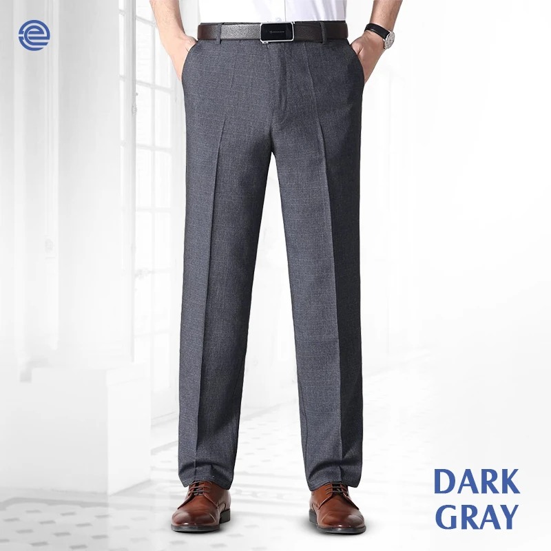 LAST DAY 70% OFF - Men’s Pleated Ice Silk High-Waist Comfort Pants