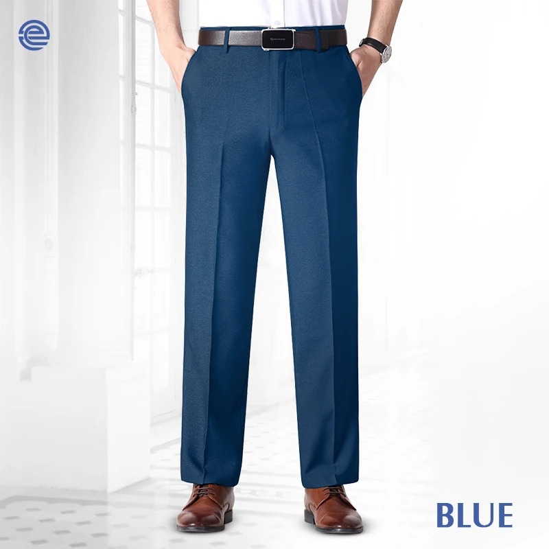 LAST DAY 70% OFF - Men’s Pleated Ice Silk High-Waist Comfort Pants