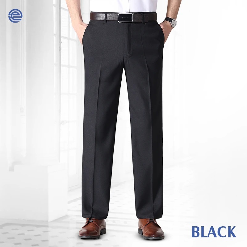 LAST DAY 70% OFF - Men’s Pleated Ice Silk High-Waist Comfort Pants