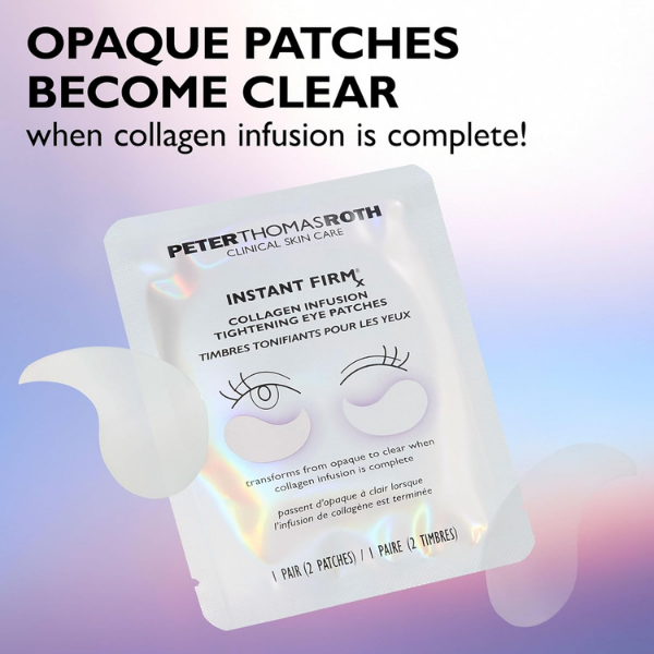 Peter Thomas Roth Instant FIRMx Collagen Infusion Tightening Eye Patches for Firming Under-Eye Bags & Wrinkles