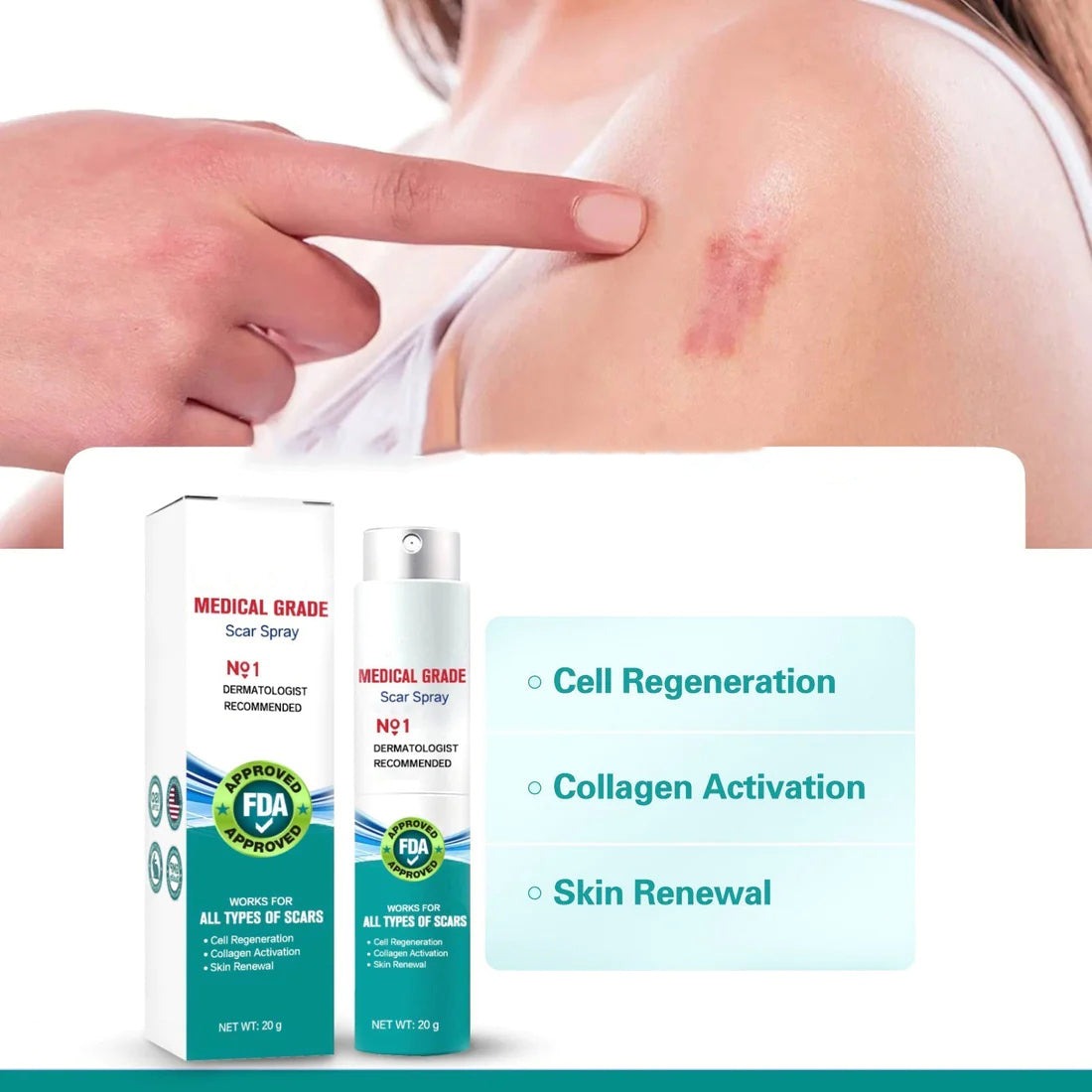 Scar Rejuvenation Spray