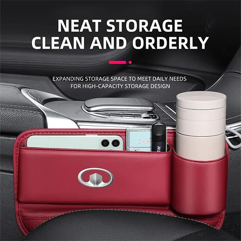 🔥HOT SALE 50% OFF 💖Car leather cup holder gap bag