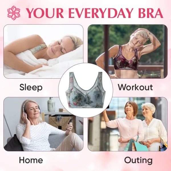 🔥Last Day 49% OFF🔥 Lace Buttonless Comfortable Bra