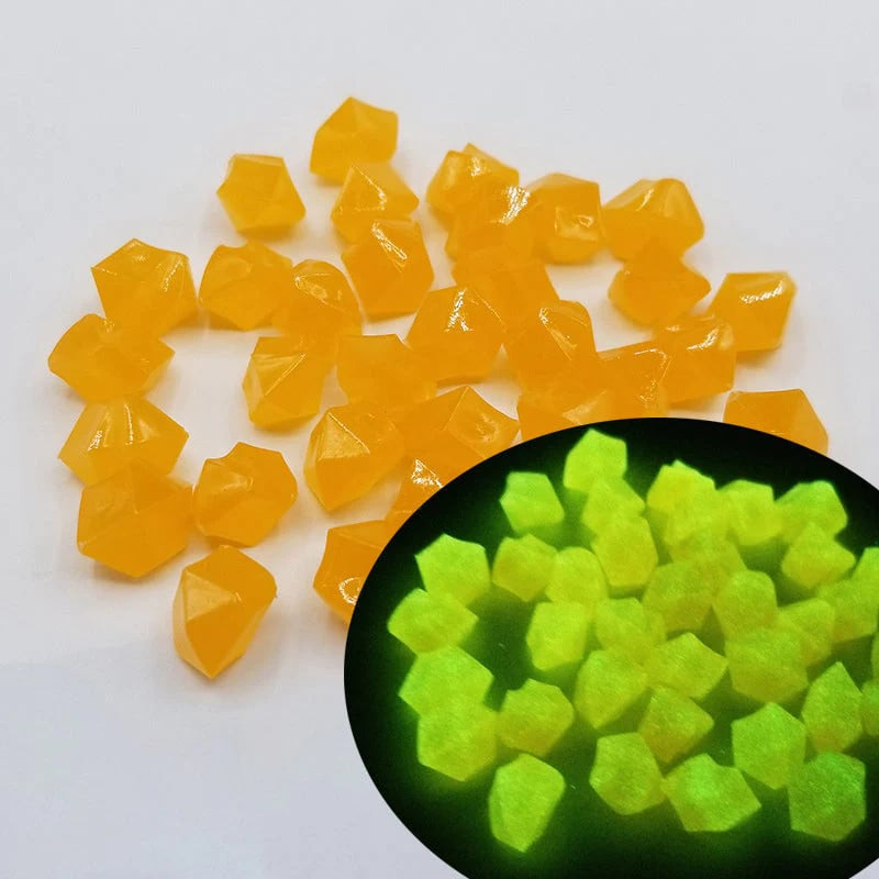 🌟300/600/900 Pcs Multicolor Glow - Outdoor Luminous Stones