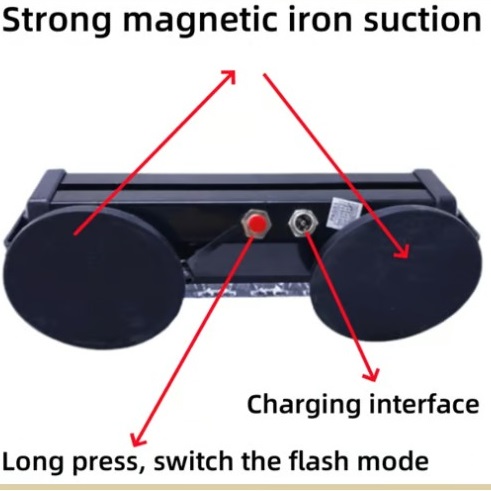 🚘HOT SALE 50% OFF 💖Car Strong Magnetic Flash Light⚡️