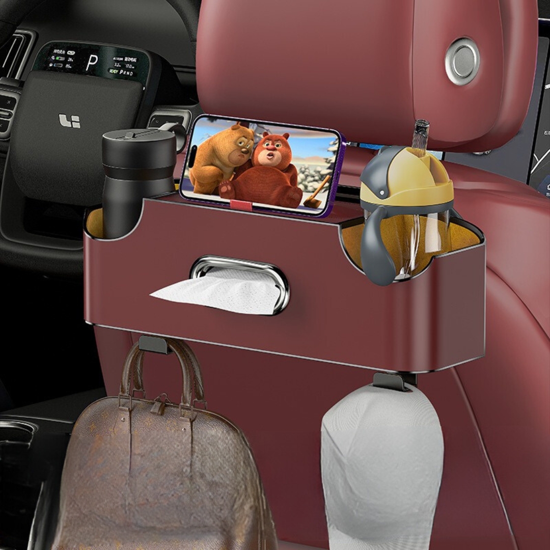 Multifunctional Car Seat Back Storage Box