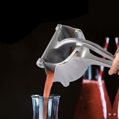 🍊✨ Aluminum Alloy Fresh Fruit Juice Extractor | Manual Fruit Squeezer for Healthy, Fresh Juices