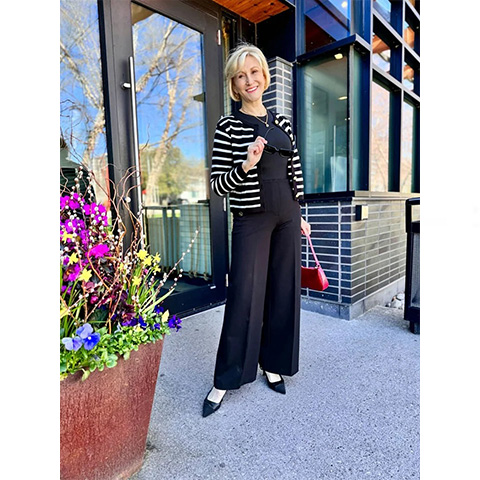 👖Tummy Control Button Wide Leg Pants ⭐