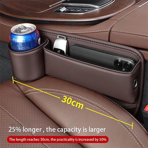 🔥HOT SALE 50% OFF 💖Car leather cup holder gap bag