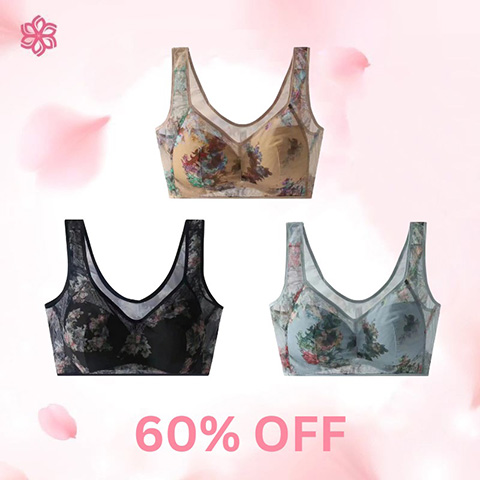 🔥Last Day 49% OFF🔥 Lace Buttonless Comfortable Bra