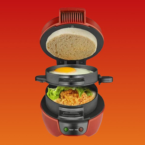 Hot&Easy 4 in 1 Sandwich Maker