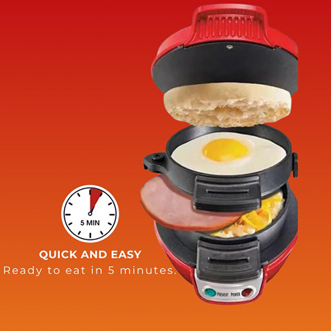 Hot&Easy 4 in 1 Sandwich Maker