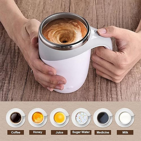 SALE OFF 49% OFF-Automatic Magnetic Stirring Coffee Mug
