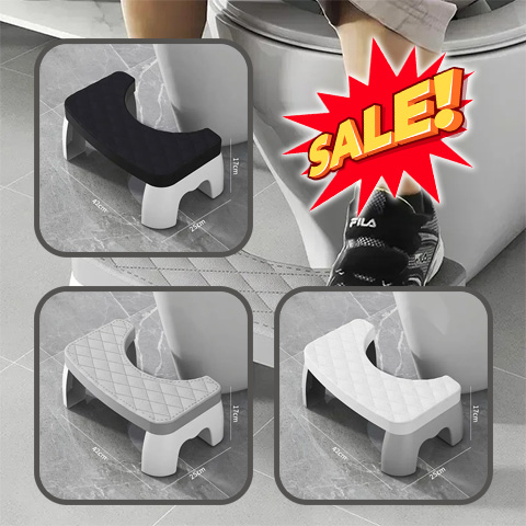 🔥FLASH SALE 50%OFF🫧✨Toilet Squat Stool Removable Non-slip Toilet Seat Stool 🚽