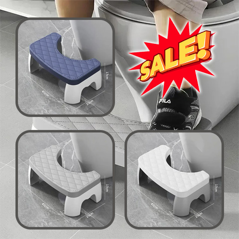 🔥FLASH SALE 50%OFF🫧✨Toilet Squat Stool Removable Non-slip Toilet Seat Stool 🚽
