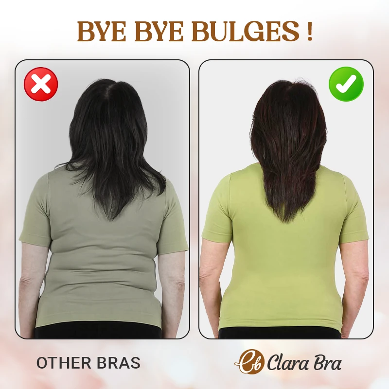 Clara Bra - LAST DAY SALE 80% OFF | No-Sag Breathable Front Closure Wireless Bra
