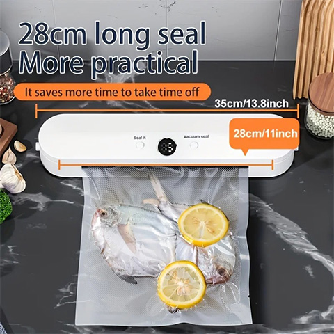 🔥FLASH SALE🔥Automatic Vacuum Sealer Machine For Food Storage😋