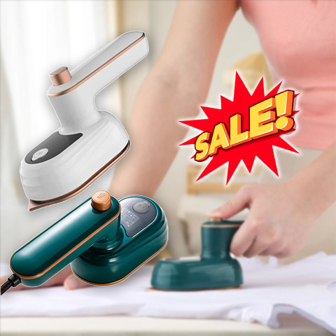 🔥FLASH SALE🔥Mini Rotatable Garment Steamer 👔