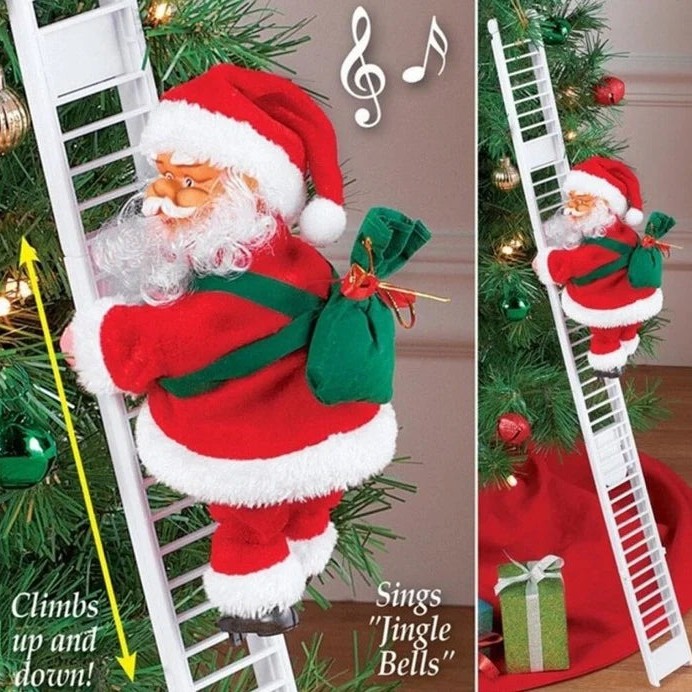 🔥🔥🔥💥Electric Tree-Climbing Elderly + Electric Ladder-Climbing Elderly💥🔥🔥🔥