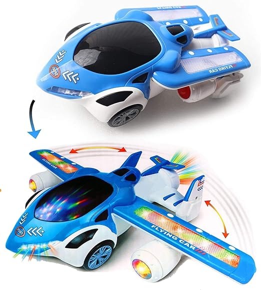 Automatic Deformation Car With Light & Music
