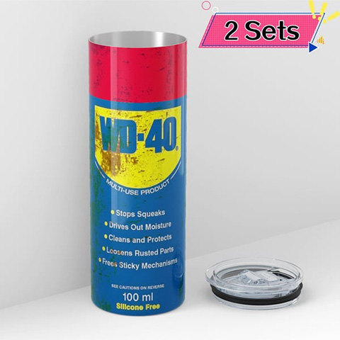 🎄Early Christmas Sale - Up to 60% OFF!🎅 WD40 Dirty Pattern Thermos Cup🥛