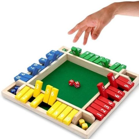 FUNNY FAMILY GAMES-Shut The Box Board Game🎲