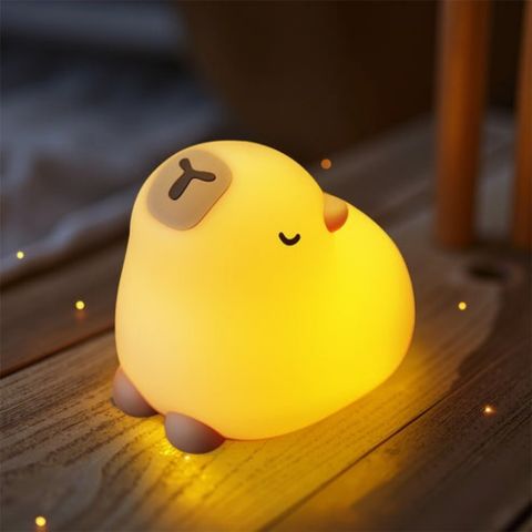 MeWaii Capybara Squishy Night Light - Perfect Gift 🎁