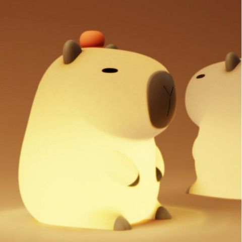 MeWaii Capybara Squishy Night Light - Perfect Gift 🎁