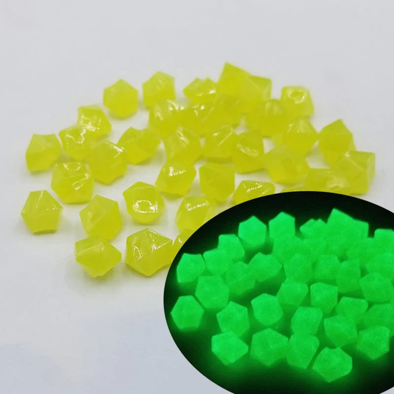 🌟300/600/900 Pcs Multicolor Glow - Outdoor Luminous Stones
