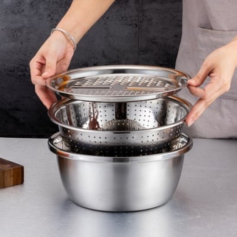 🎁 2025 New Year Sale 50% OFF 🔥 Germany Multifunctional Stainless Steel Basin