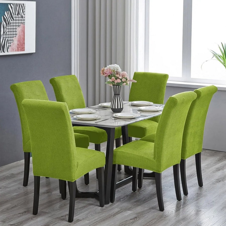 Modern Waterproof Stretch Dining Chair Covers