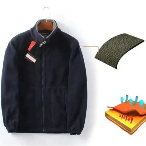🔥Men’s Double-Layer Polar Fleece Jacket（49% OFF）