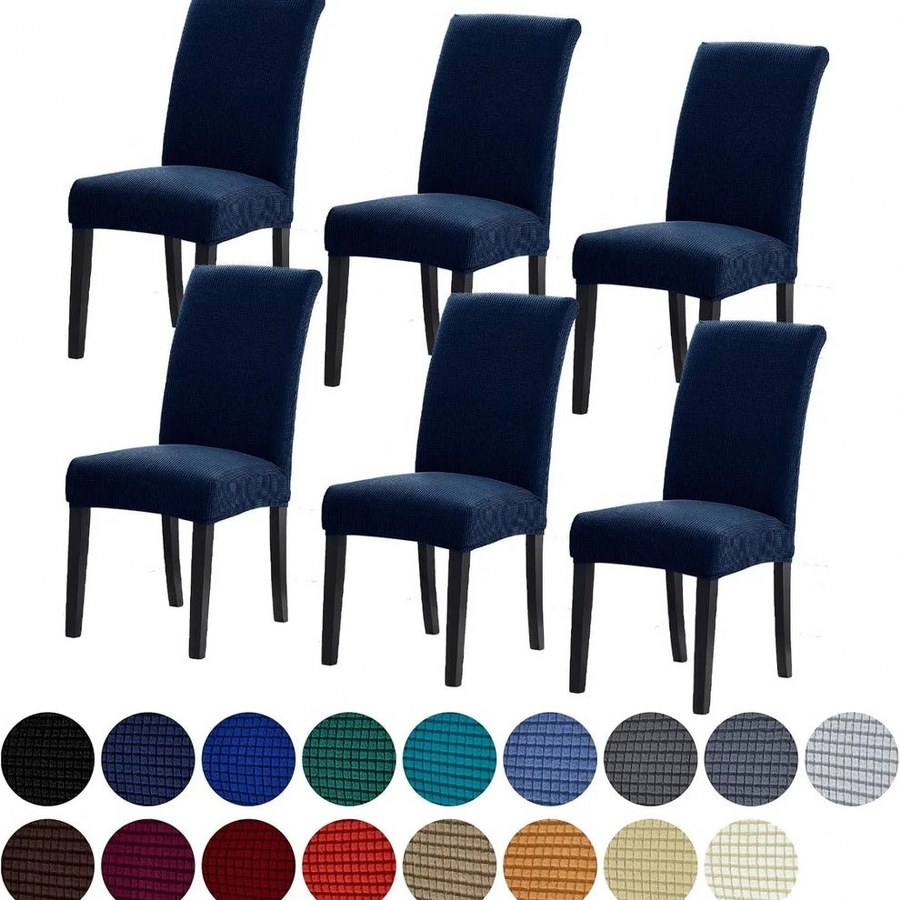 Modern Waterproof Stretch Dining Chair Covers