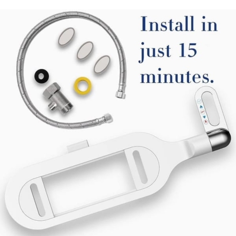 Smart Toilet Flusher (Hot and cold temperatures can be adjusted freely)