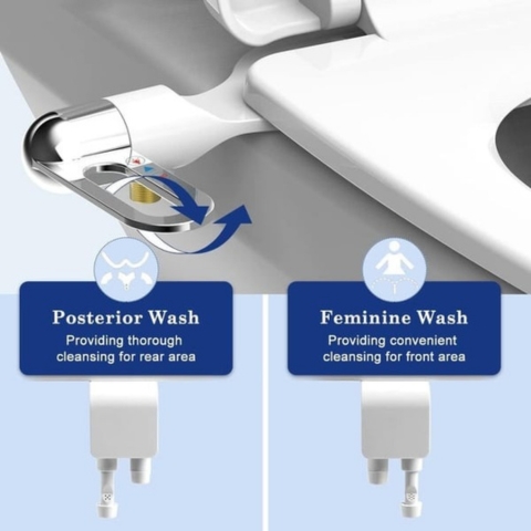Smart Toilet Flusher (Hot and cold temperatures can be adjusted freely)