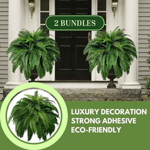 UV Resistant Lifelike Artificial Boston Fern