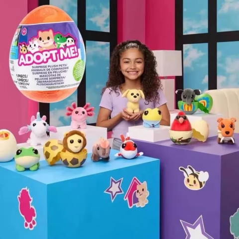 🎁 Adopt Me Blind Box Surprise Plush Toy – Adorable Mystery Easter Egg Gift