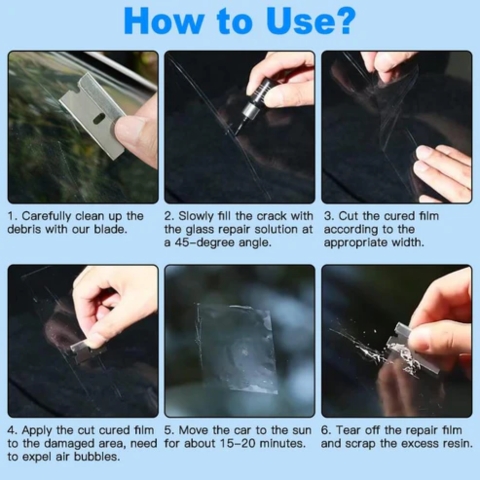 NANOSHIELD AUTO GLASS REPAIR KIT 2025