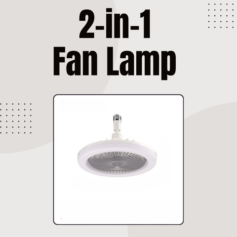 [⚡️BEST DEAL TODAY] 🔥 2-in-1 Silent Adjustable Fan Lamp with Remote Control for The Bedroom